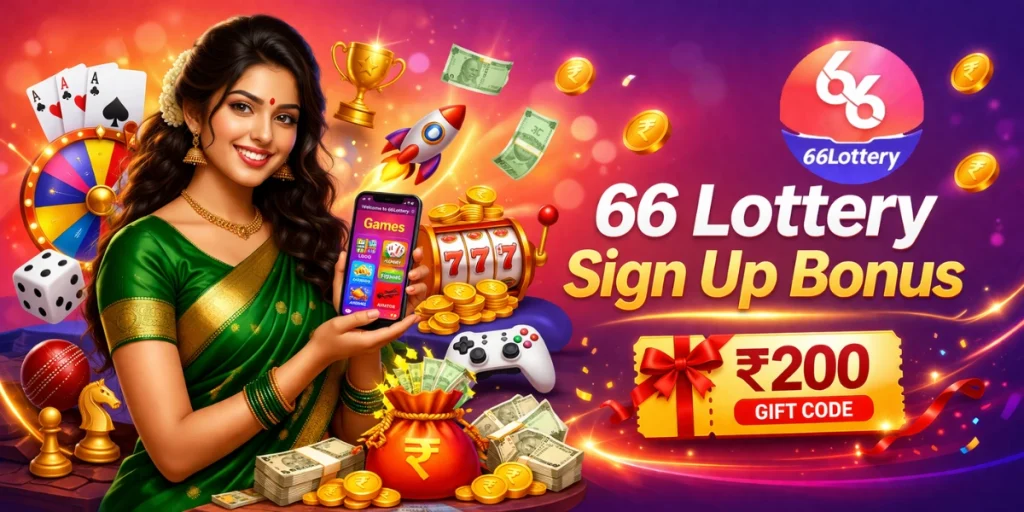 66 Lottery Sign Up Bonus