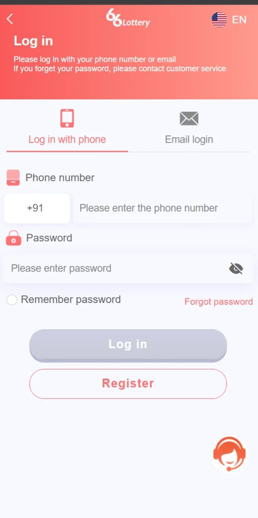 66 Lottery Login